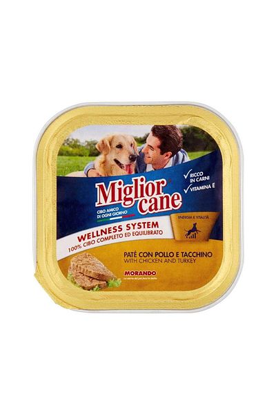 Miglior Cane Chicken and Turkey Wet Dog Food - 150g - Pack of 12