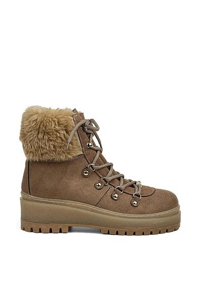 Pierre Cardin Pc-52169 Mink Suede Women's Boots