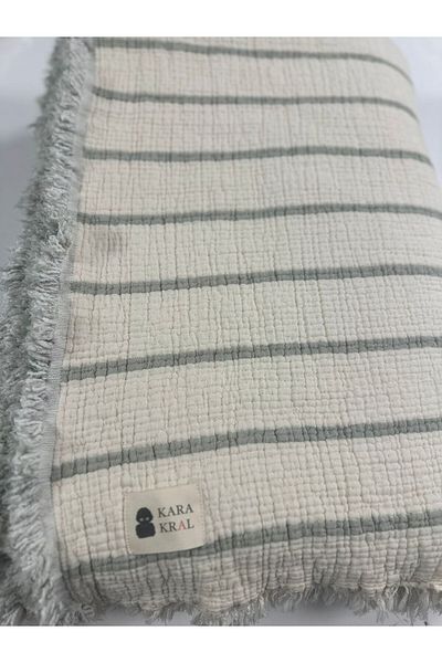 KARAKRAL Fiber Filled Muslin Bedspread Double