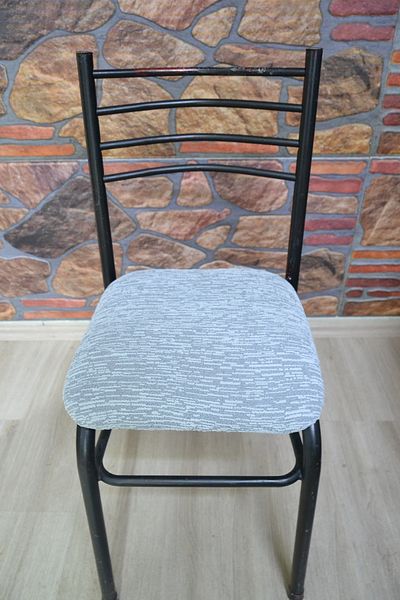 COVER TEKSTİL Κάλυμμα καρέκλας 4 τεμαχίων Κάλυμμα καθίσματος Ύφασμα ζακάρ