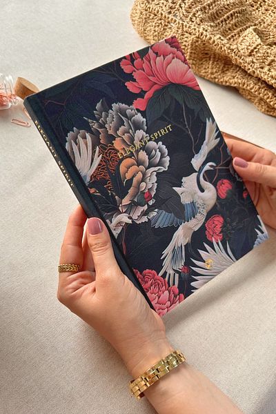 Le Color Pelikan Linen Notebook - Plain Notebook 17X24
