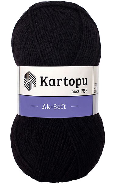 Kartopu Aksoft Μαύρο Πλεκτό Σχοινί - Μοντέλο K940