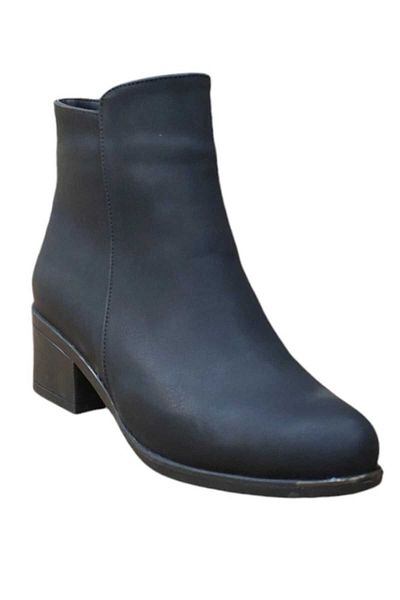 Neco MARY ANTI SLIP - Γυναικείες μπότες με τακούνι με μαλακή σόλα, ματ εξωτερικό δέρμα