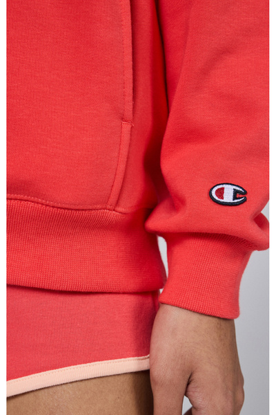 Champion Icons Hooded Sweatshirt Pembe Kadın Kapüşonlu Sweatshirt -117113-PS182