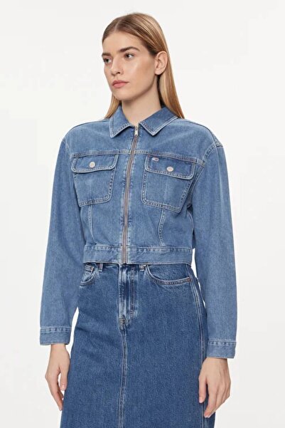 Tommy Jeans Kadın Kot Ceket