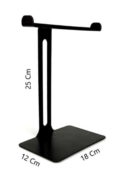 Dione Store حامل سماعة رأس معدني احترافي مكون من قطعتين متوافق مع حامل سماعة ...