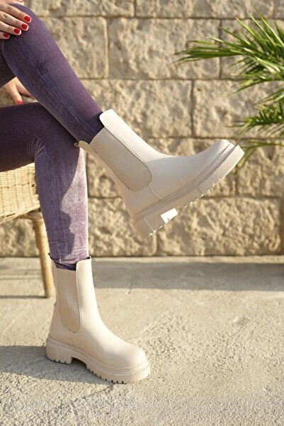 Saks Gardrop Αδιάβροχες μπότες και μποτάκια με λεπτή σόλα ελαστικά χωρίς κορδόνια