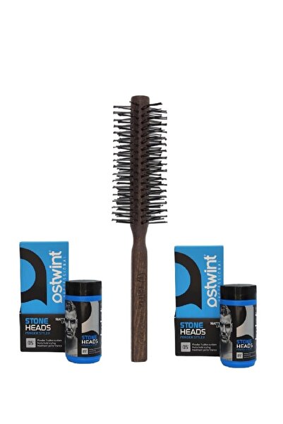 Trina TRİNA SAÇ FIRÇASI OO54 + SAÇ PUDRASI 20 GR 2 ADET