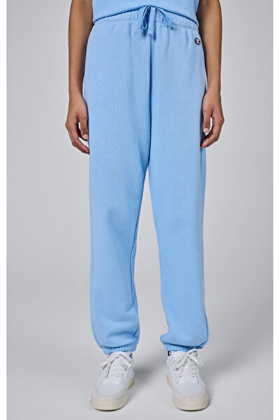 Champion Icons Elastic Cuff Pants Mavi Kadın Eşofman Altı-117128-BS083