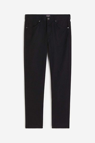 H&M بنطلون ضيق من القطن