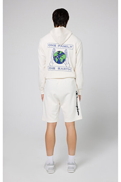 Champion Eco Future Long Bermuda Organik Pamuk Bej Erkek Şort -219786-WW034