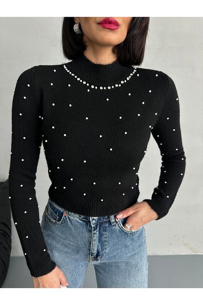 LOISY Pulover de damă din tricotaje perle
