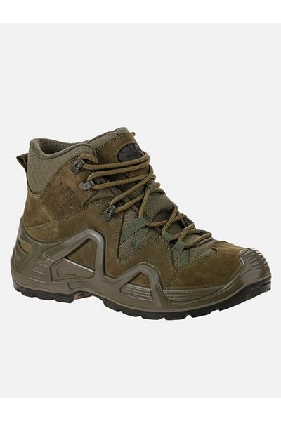 Scooter P1492Nh Khaki Nubuck Leather Tactical Men's Boots
