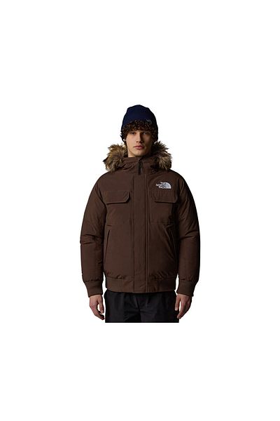 THE NORTH FACE معطف كاجوال للرجال من McMurdo Bomber - 600 حشوة، بني
