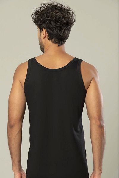 Güya Tekstil Defnada Star 301 Bamboo Men's Tank Top