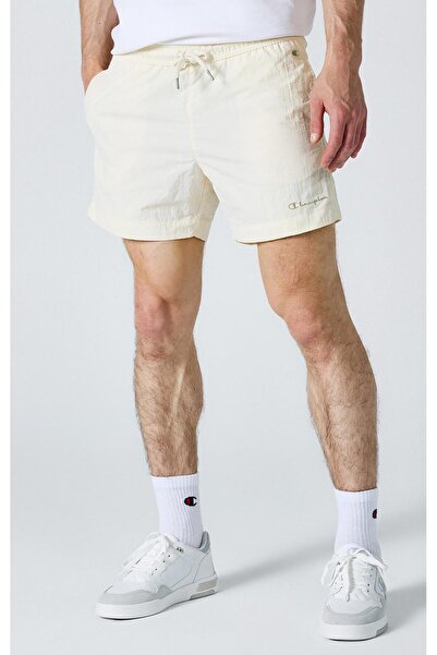 Champion Eco Future Beachshort Organic Cotton Beige Men's Swimwear-218553-Ww034