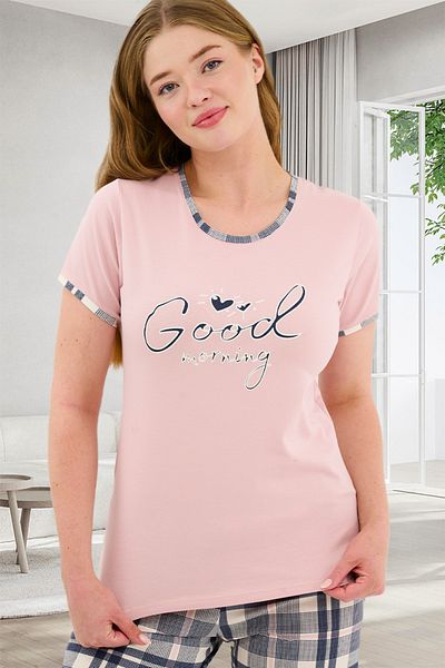 Bella Linda Women's Pajama Set with Cotton Shorts