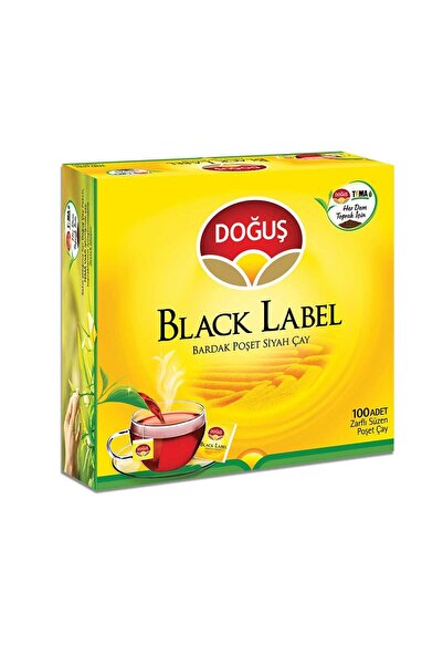 Doğuş Black Label Bardak Poşet Çay 100'Lü