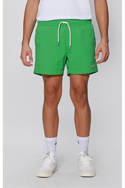 Champion Eco Future Beachshort Organic Cotton Green Men's Swimwear-218553-Gs004