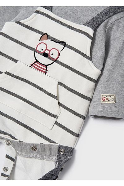 MAYORAL Newborn Baby Boy Printed Jumpsuit