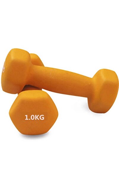 Zepca 1kg Neopren KaplamaTuruncu Demir Dambıl