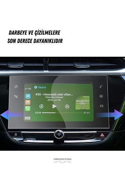 UniqAnatolia Opel Corsa F Case 7“ Navigation & Multimedia Nano Screen Protector
