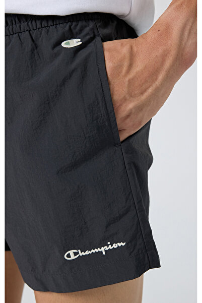 Champion Eco Future Beachshort Organik Pamuk Siyah Erkek Mayo-219790-ES503