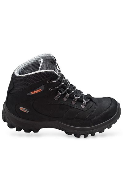 Scooter 1461 Scooter Orthopedic WATERPROOF Γνήσιο δέρμα Ανδρικά Μαύρα Παπούτσια για Εξωτερικό Χώρο