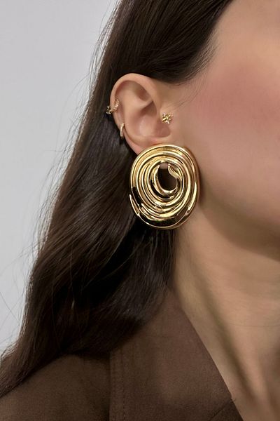 Okko Store Spiral 2 Piece Earrings