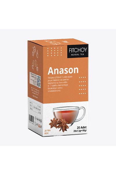 Fitchoy 20 Pieces of Anise Tea