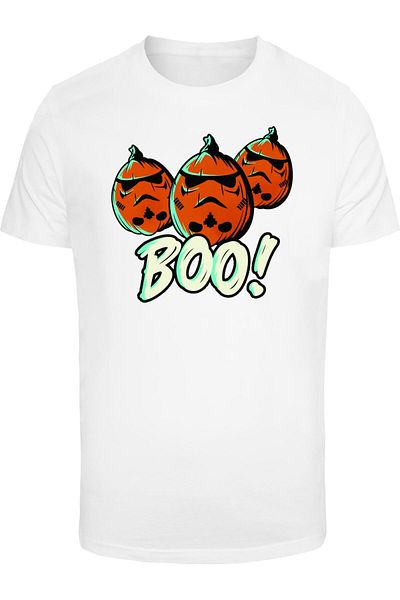 ABSOLUTE CULT Star Wars - Storm Trooper Halloween Pumpkins T-shirt