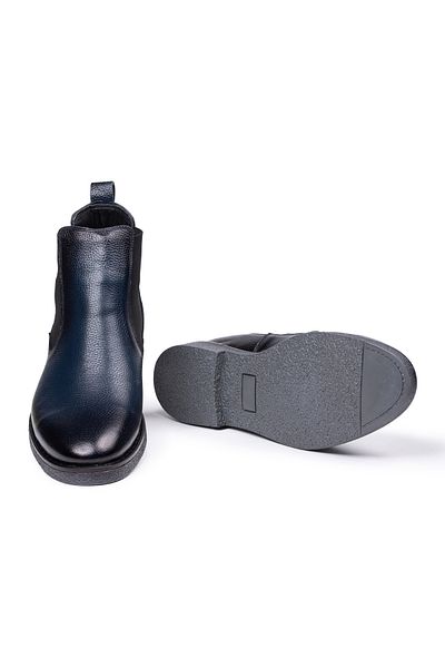 SELİN SOYLU Men's Genuine Leather Chelsea Boots