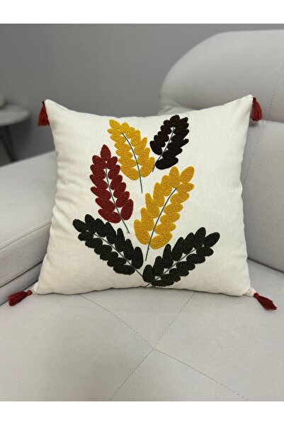 ŞENER HOME غطاء وسادة رمية مزخرف