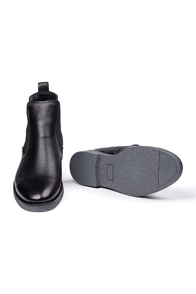 SELİN SOYLU Men's Genuine Leather Chelsea Boots
