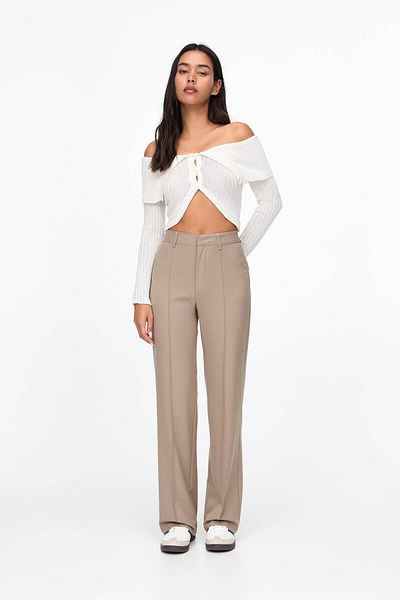 Pull & Bear High-waist smart trousers