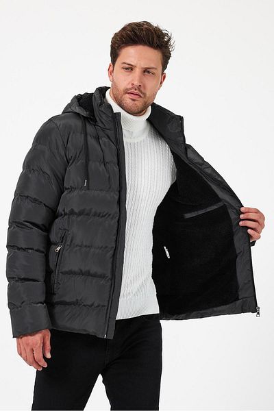 WinnerMan Water Repellent Sheepskin Winter Coat