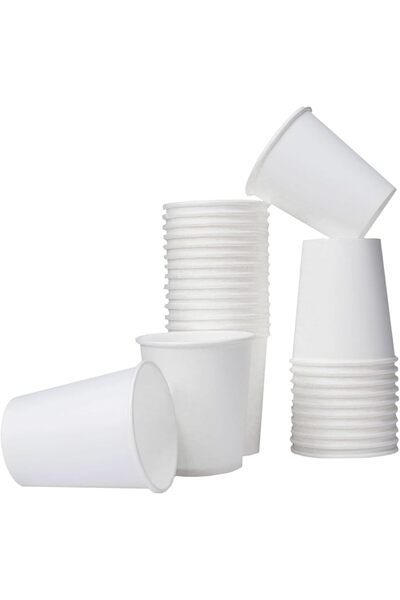 SBS Tek kullanımlık 7 Oz 100 Adet Karton Bardak Desensiz Akmaz Kokusuz 1.kalite 170 GR