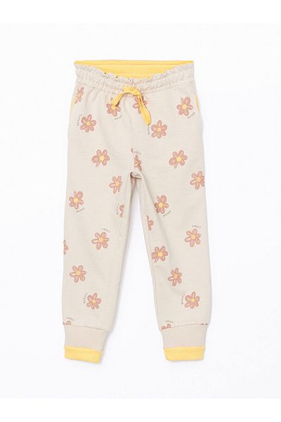 LC Waikiki Baby Girl Sweatpants with Elastic Waist