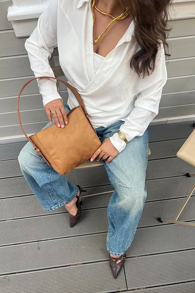 minebag Дамска чанта Dustin Tan Suede