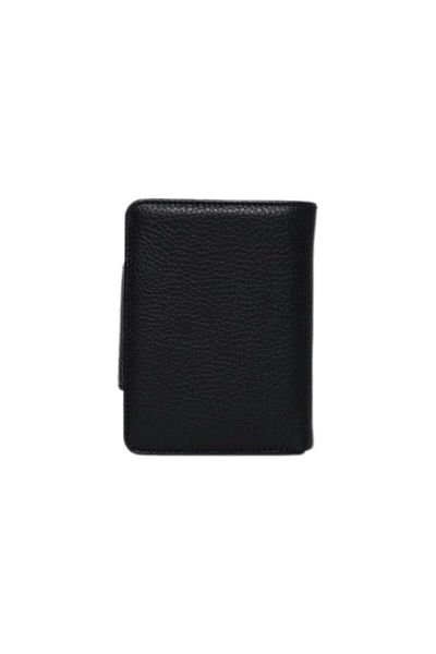 GUARD Women's Leather Wallet with Black Compartments