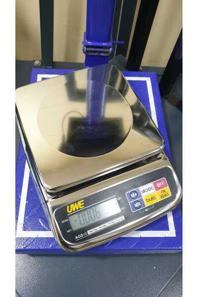 Demirtaş Tartı DEMİRTAŞ TARTI  Ags 6 kg x 1 gr Paslanmaz Terazi Full PASLANMA...