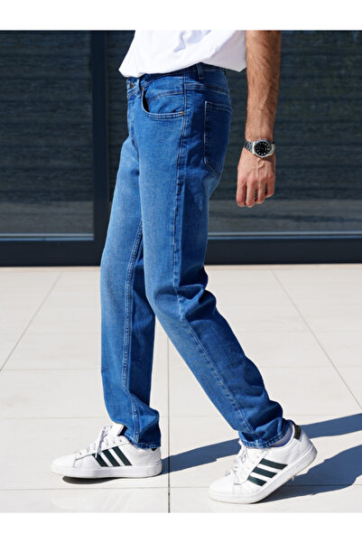 WKM Чоловічі джинси з еластичною тканиною, прямий крій