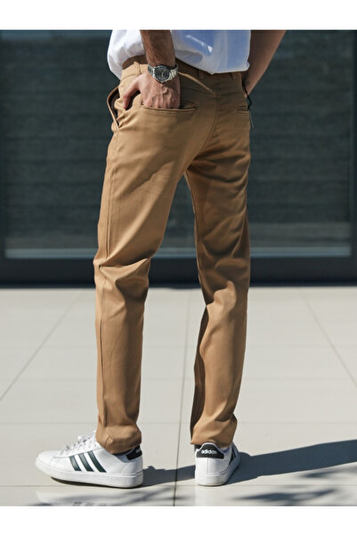 WKM Ανδρικό παντελόνι Slim Fit Cut Fabric