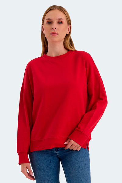 Slazenger Virtue Red Women's Sweatshirt