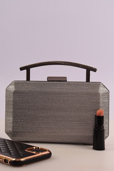 weem bag Τσάντα βραδινού φορέματος Weembag 710 Cinderella με σιδερένια λαβή |   Τσάντα με πολυτελή εμφάνιση