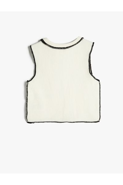 Koton Sleeveless Undershirt - With Stitching Detail