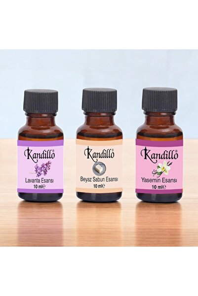 Hobialem 3' Lü, Mum Esansı Seti, Yasemin, Lavanta, Beyaz Sabun , Buhurdanlık ...