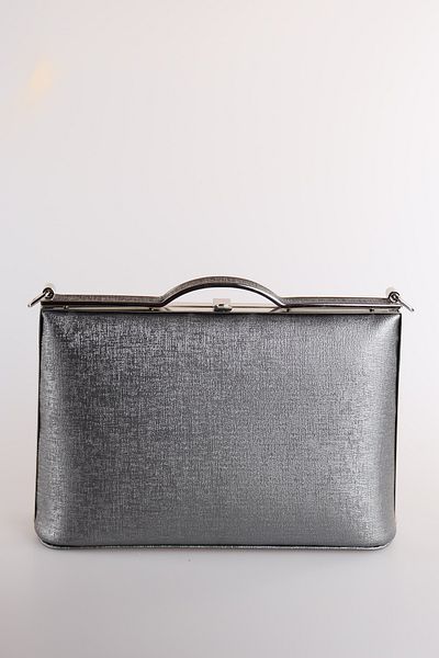 weem bag Чанта клъч Weembag 126 с матово дъно и райета | Модерен раиран дизайн