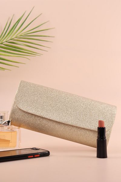 weem bag Γυναικεία τσάντα Weembag Sand Glitter Tiny Long Capri