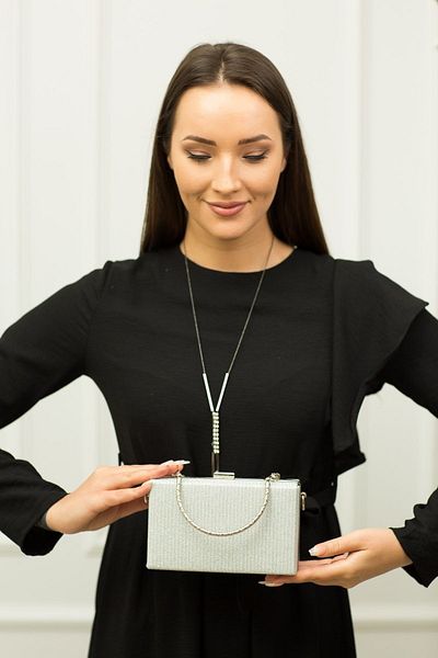 weem bag Geantă pentru rochie de seară Weembag 107 cu dungi Çupra Canel |   Design modern în dungi
